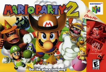 Mario Party 2 (USA) (Wii Virtual Console) box cover front